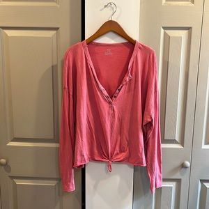 Aerie Long Sleeve Henley
